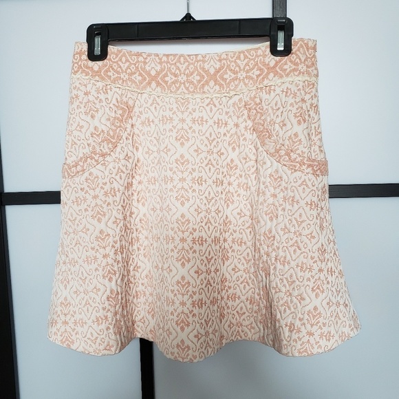 Free People Dresses & Skirts - Free People damask mini skater skirt